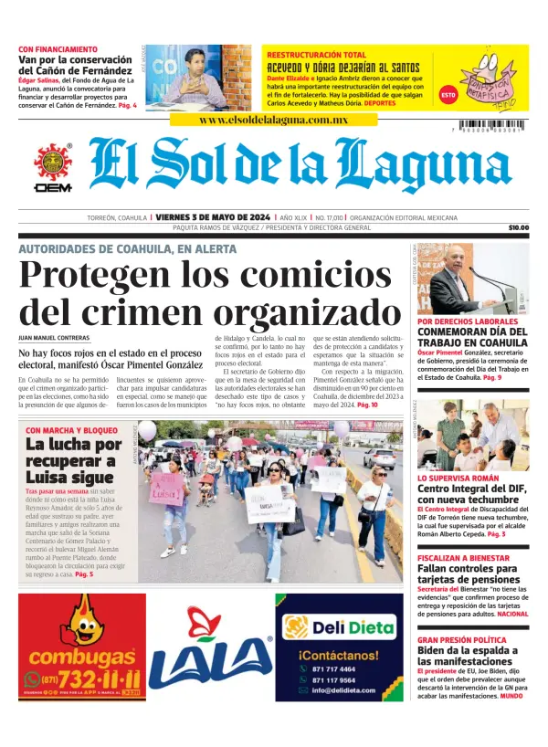Noticias Sol de la Laguna