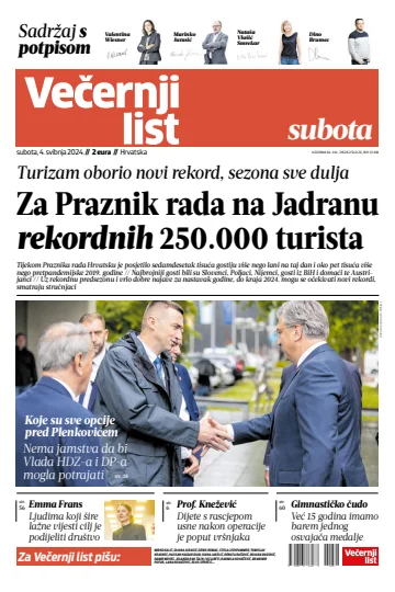 Večernji list - Hrvatska - 4 May 2024