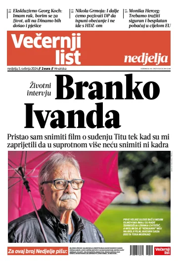 Večernji list - Hrvatska - 5 May 2024