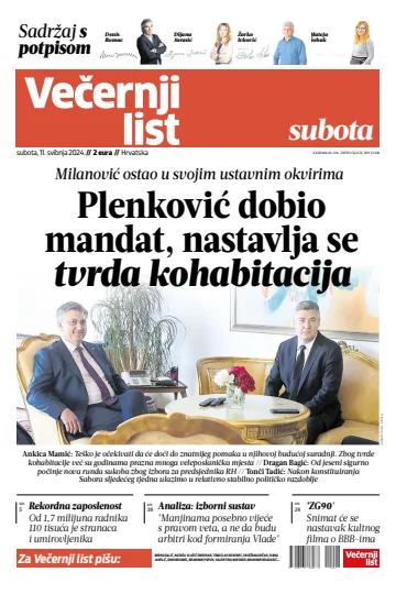 Večernji list - Hrvatska - 11 May 2024