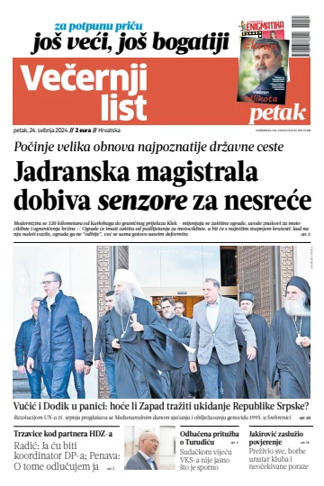 Večernji list - Hrvatska - 24 May 2024