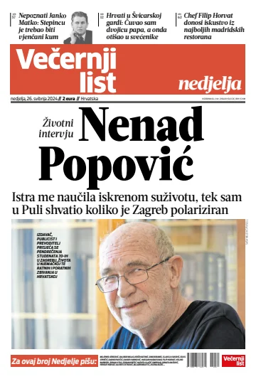 Večernji list - Hrvatska - 26 May 2024