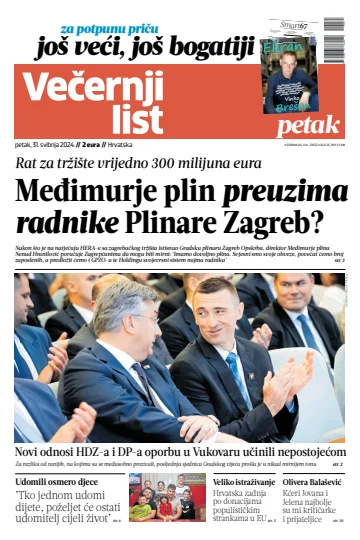 Večernji list - Hrvatska - 31 May 2024