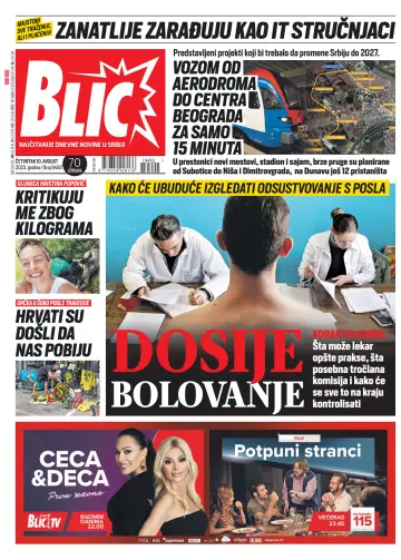 Blic - 10 八月 2023
