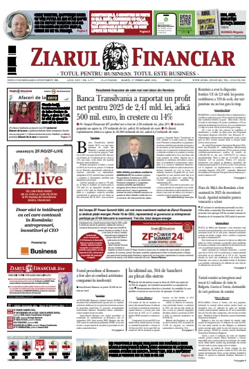 Ziarul Financiar - 27 Feb 2024