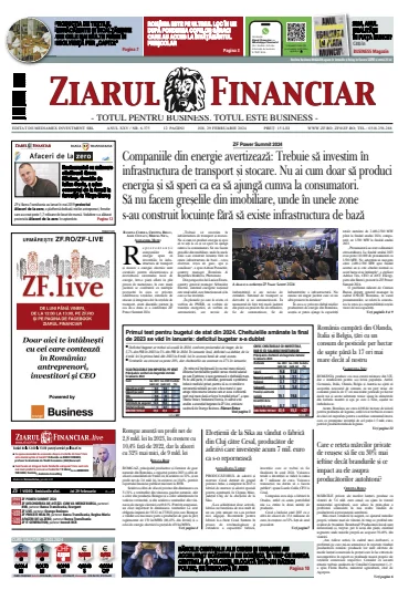 Ziarul Financiar - 29 Feb 2024