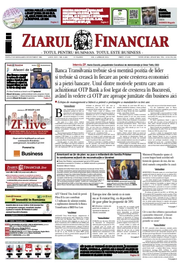 Ziarul Financiar - 04 4月 2024