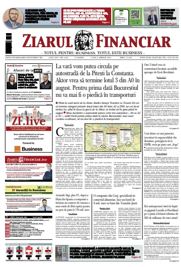 Ziarul Financiar - 08 апр. 2024