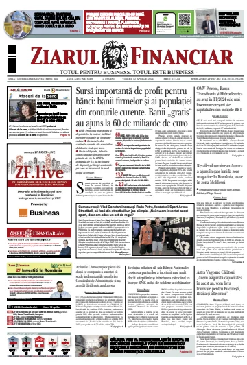 Ziarul Financiar - 12 Ebri 2024