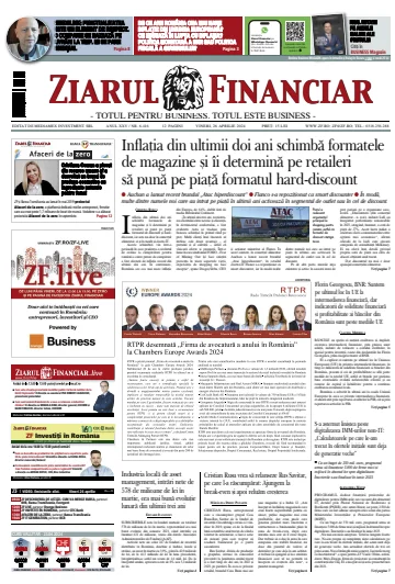 Ziarul Financiar - 26 avr. 2024