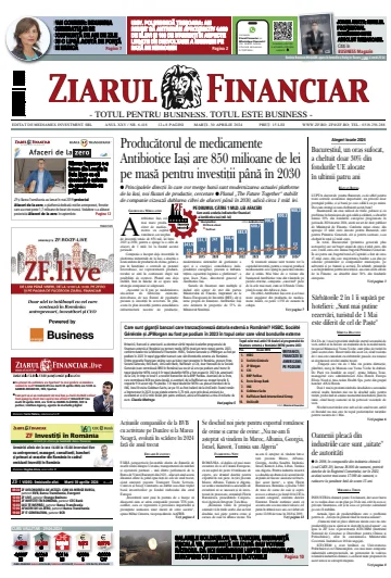 Ziarul Financiar - 30 4월 2024