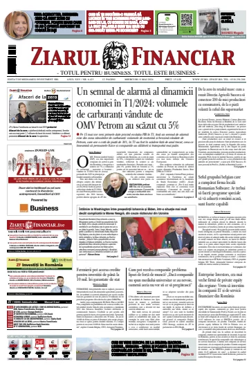 Ziarul Financiar - 08 5월 2024
