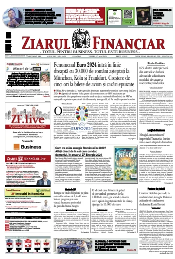 Ziarul Financiar - 17 5월 2024