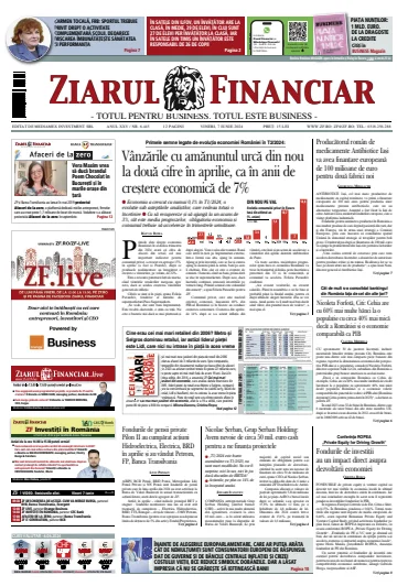 Ziarul Financiar - 7 Meith 2024