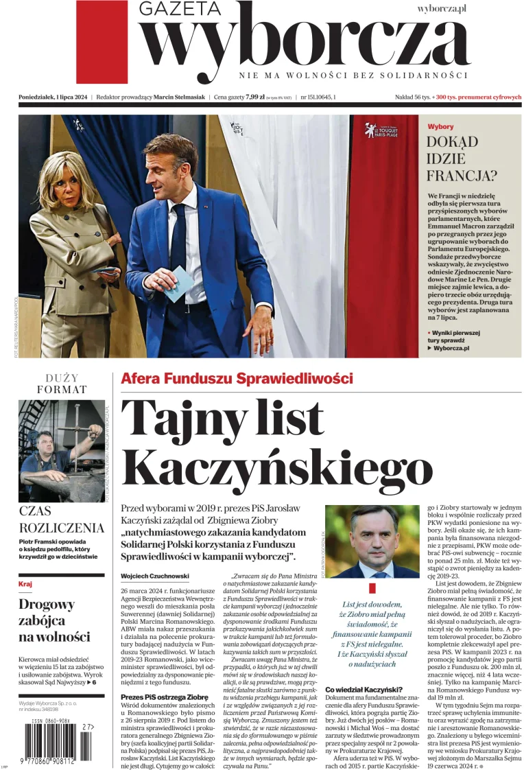 Gazeta Wyborcza - Wydanie Główne - Regionalna (Stoleczna)