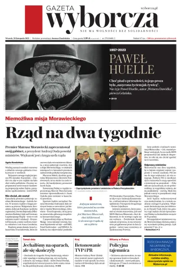Gazeta Wyborcza - Wydanie Główne - 28 Nov 2023