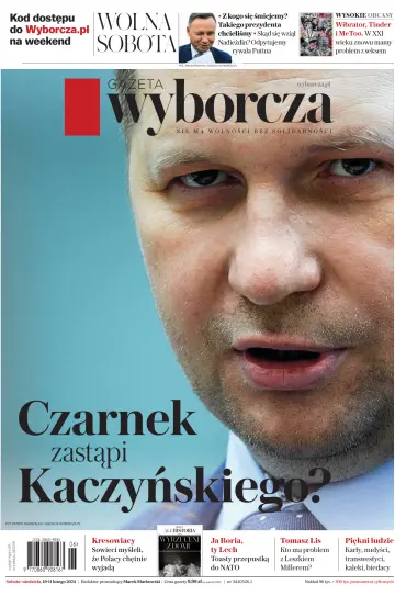 Gazeta Wyborcza - Wydanie Główne - 10 Feb 2024