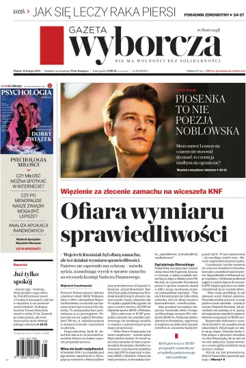 Gazeta Wyborcza - Wydanie Główne - 23 Feb 2024