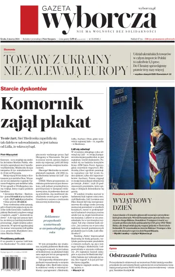 Gazeta Wyborcza - Wydanie Główne - 6 Mar 2024