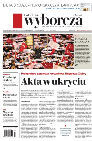 Gazeta Wyborcza - Wydanie Główne - 02 апр. 2024