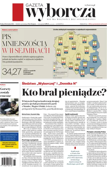 Gazeta Wyborcza - Wydanie Główne - 10 4월 2024