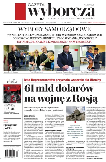 Gazeta Wyborcza - Wydanie Główne - 22 abr. 2024