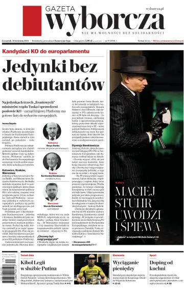 Gazeta Wyborcza - Wydanie Główne - 25 4월 2024