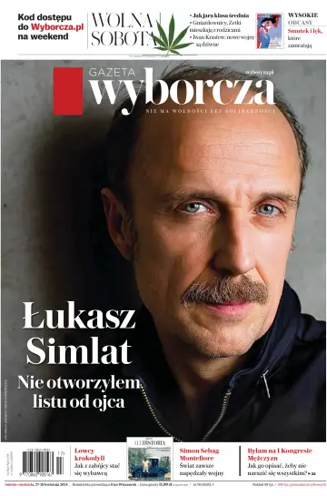 Gazeta Wyborcza - Wydanie Główne - 27 апр. 2024