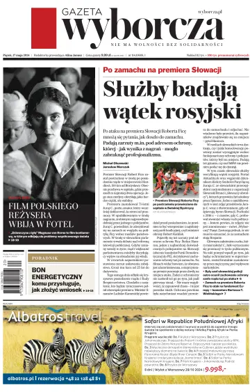 Gazeta Wyborcza - Wydanie Główne - 17 五月 2024