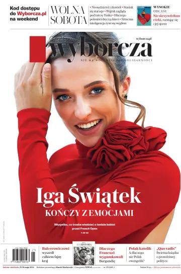 Gazeta Wyborcza - Wydanie Główne - 25 May 2024