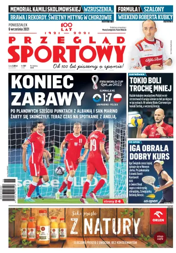 Przeglad Sportowy - 06 9月 2021
