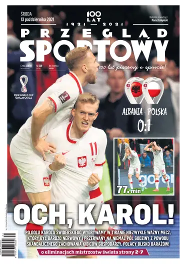 Przeglad Sportowy - 13 10月 2021