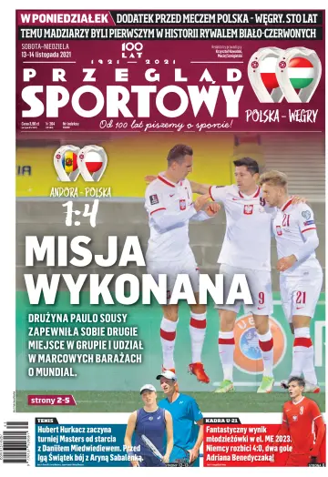 Przeglad Sportowy - 13 11月 2021