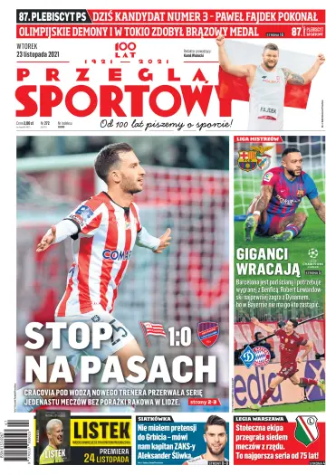 Przeglad Sportowy - 23 11月 2021