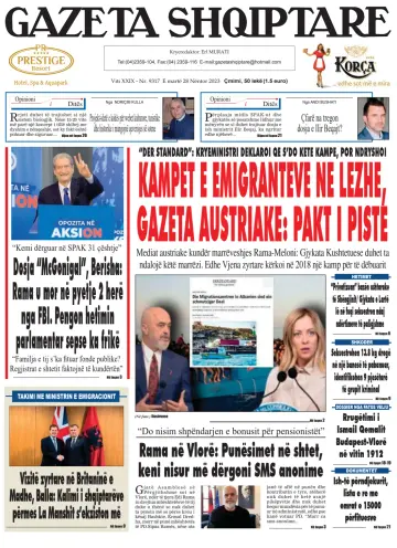 Gazeta Shqiptare - 28 Nov 2023