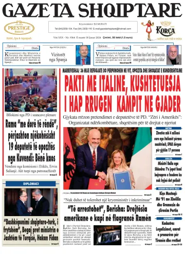 Gazeta Shqiptare - 30 Jan 2024