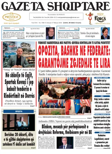Gazeta Shqiptare - 17 Feb 2024