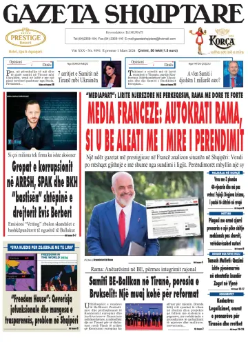 Gazeta Shqiptare - 01 Mar 2024