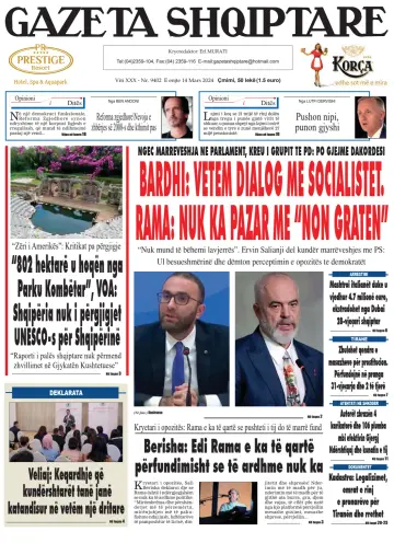 Gazeta Shqiptare - 14 Mar 2024