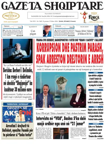 Gazeta Shqiptare - 15 Mar 2024