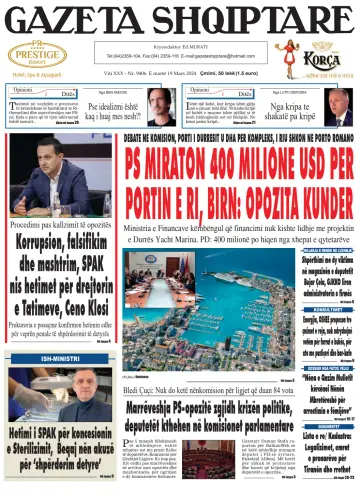 Gazeta Shqiptare - 19 Mar 2024
