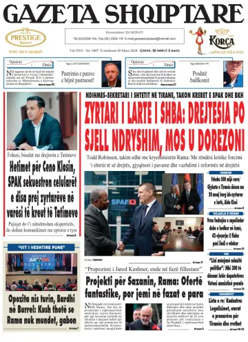 Gazeta Shqiptare - 20 Mar 2024