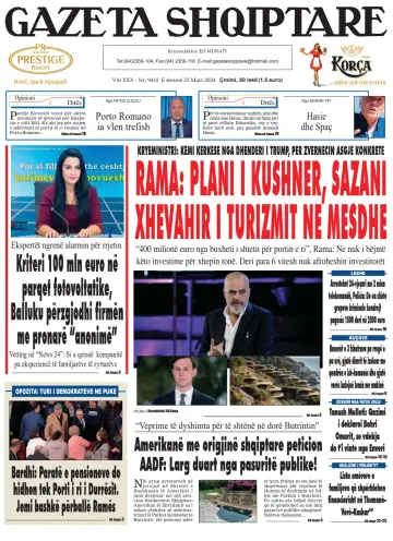 Gazeta Shqiptare - 23 Mar 2024