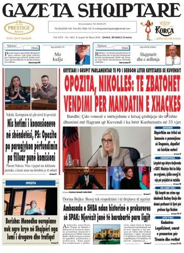 Gazeta Shqiptare - 26 Mar 2024