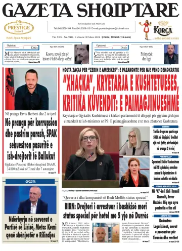 Gazeta Shqiptare - 30 Mar 2024