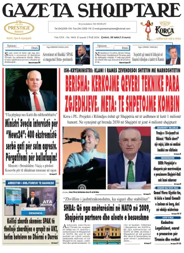 Gazeta Shqiptare - 2 Apr 2024