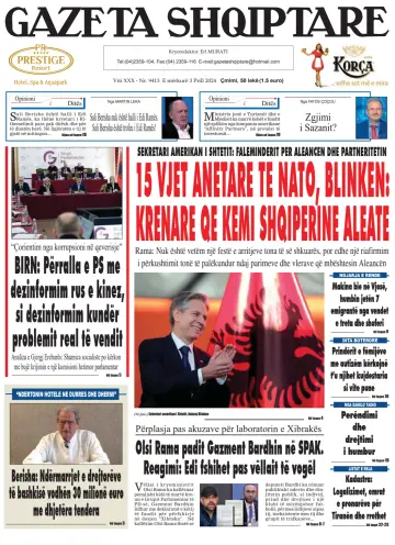 Gazeta Shqiptare - 3 Apr 2024