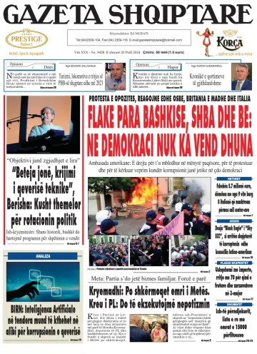 Gazeta Shqiptare - 20 abr. 2024
