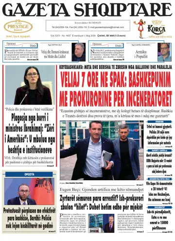 Gazeta Shqiptare - 01 maio 2024