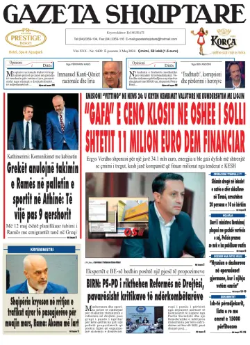 Gazeta Shqiptare - 3 May 2024